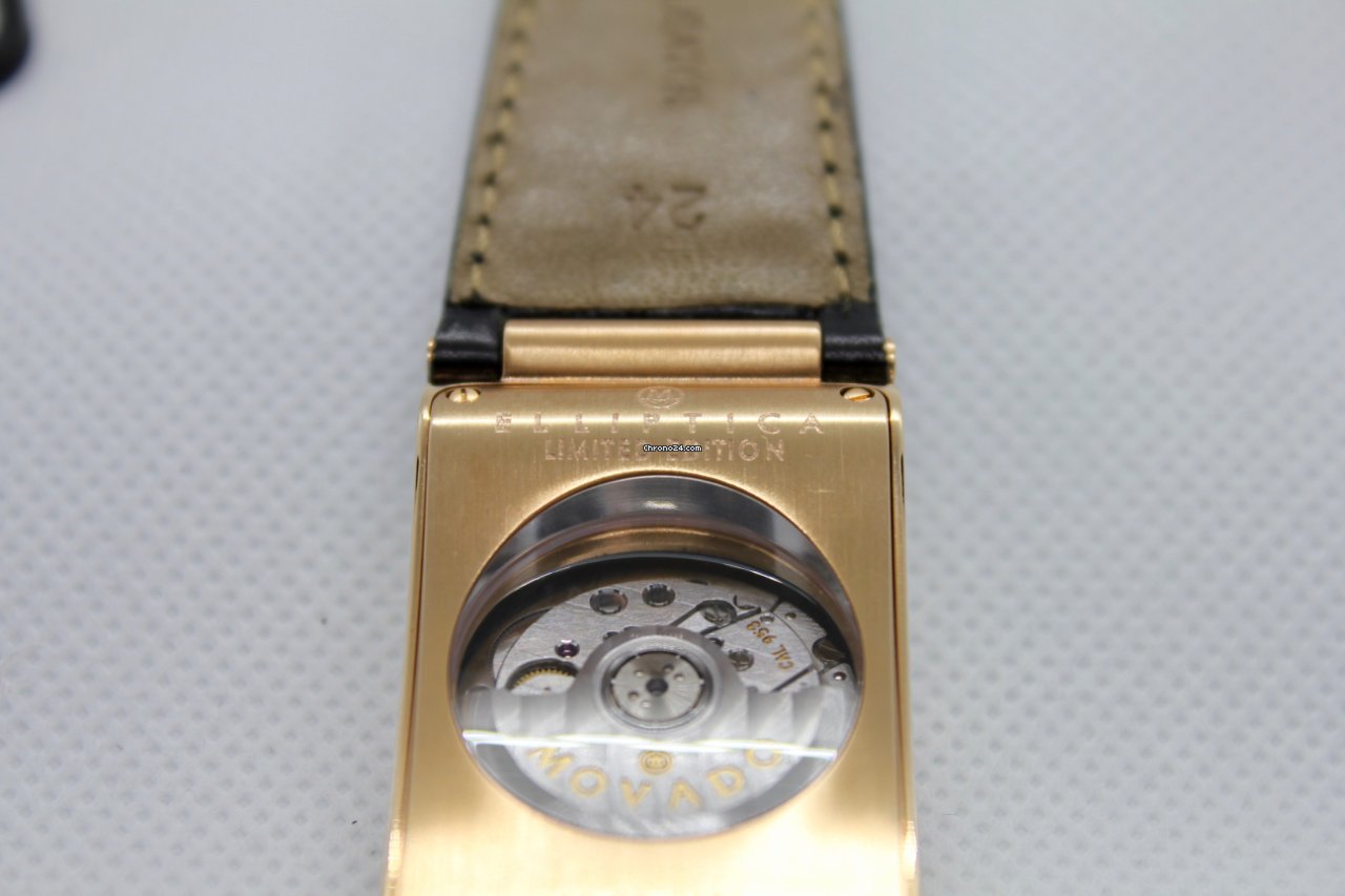 Movado Elliptica Mens watch Unisex Automatic Rose gold 44-C3-1841 6