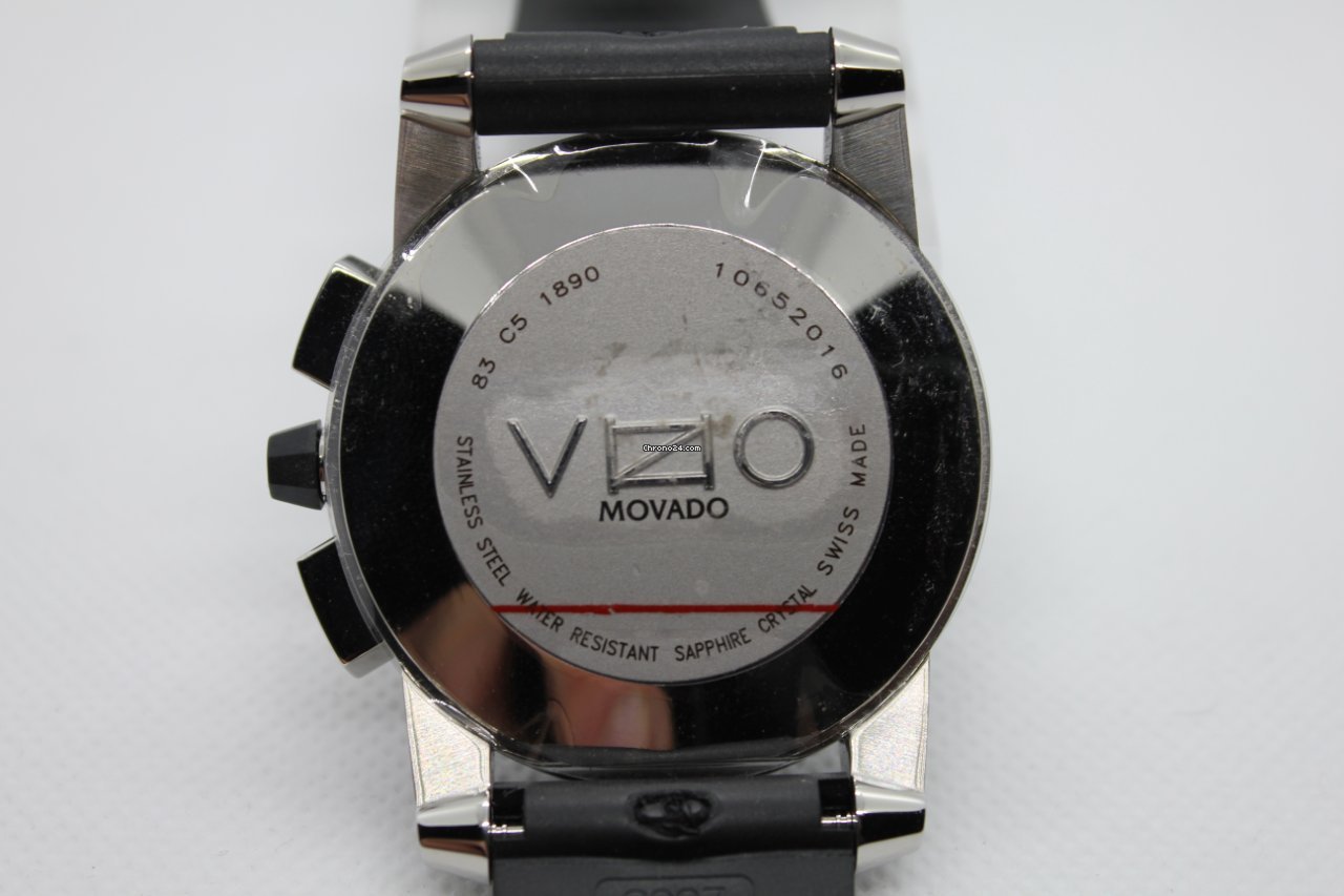 Movado Vizio Mens watch Unisex Quartz Steel 83 C5 1890 6