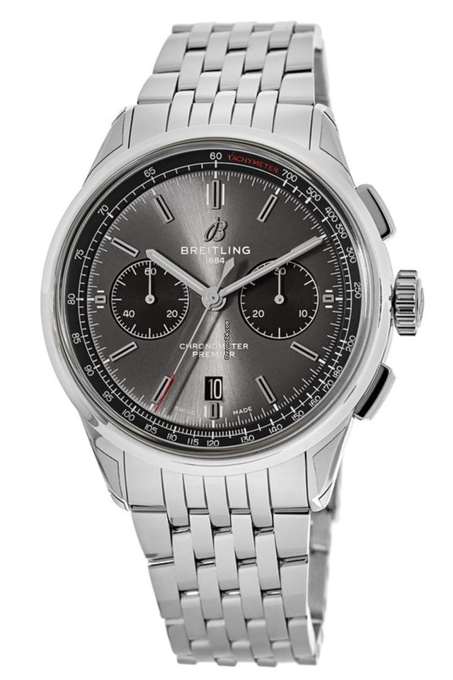 Breitling Mens watch Unisex Automatic Steel AB0118221B1A1 6