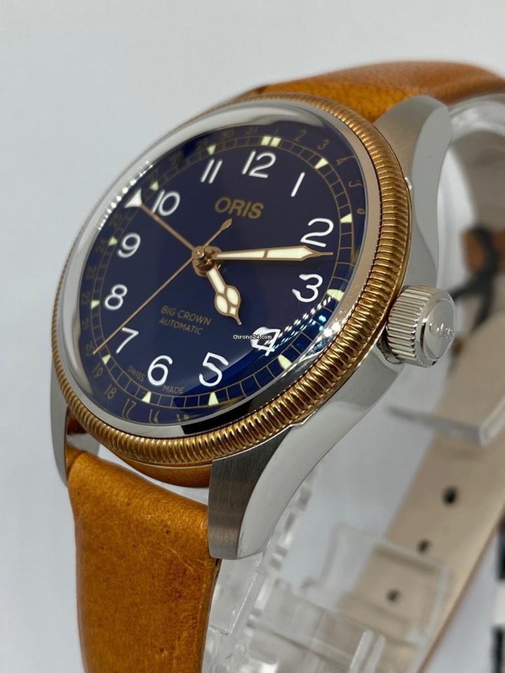 Oris Big Crown Pointer Date Mens watch Unisex Automatic Steel 01 754 7749 4365-07 5 17 66 6