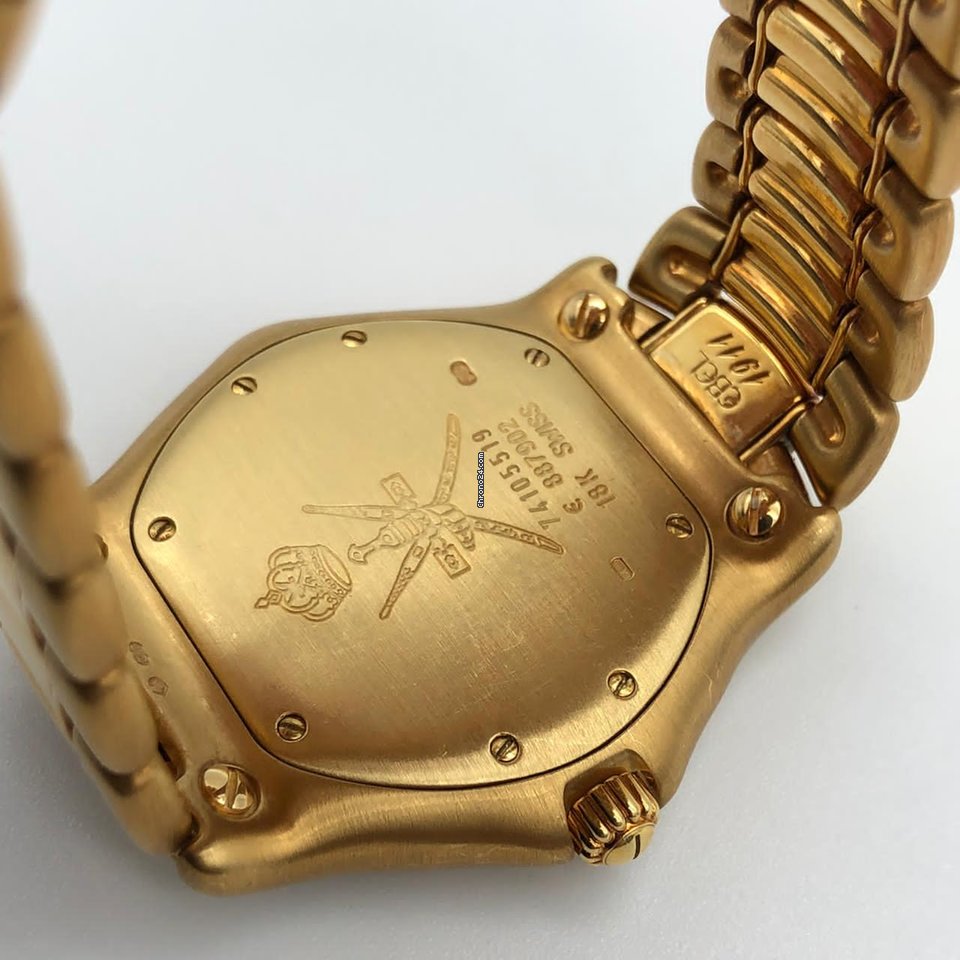 Ebel 1911 Mens watch Unisex Quartz Yellow gold 887902 6