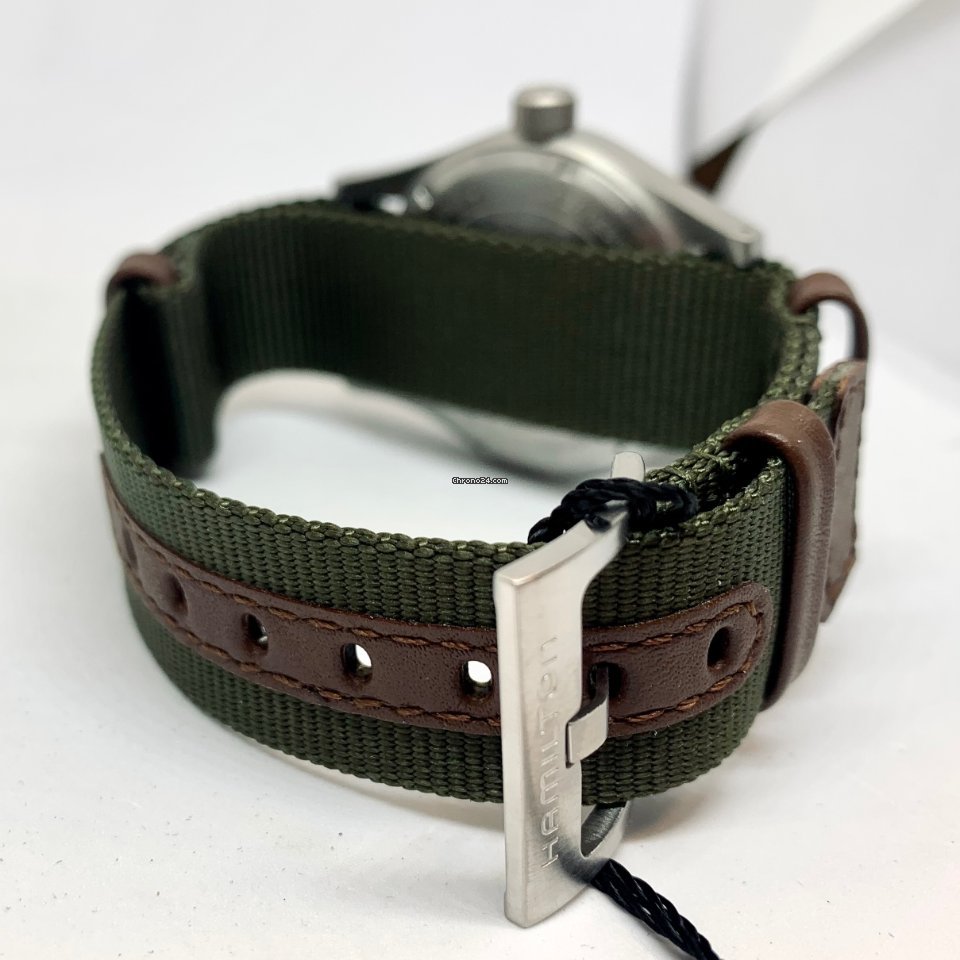 Hamilton Khaki Field Mens watch Unisex Manual winding Steel H69439931 6