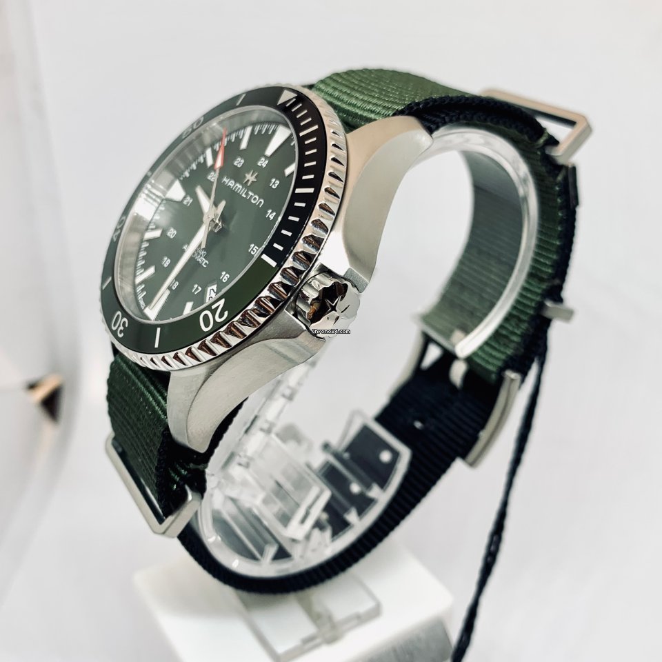Hamilton Khaki Navy Scuba Mens watch Unisex Automatic Steel H82375961 6