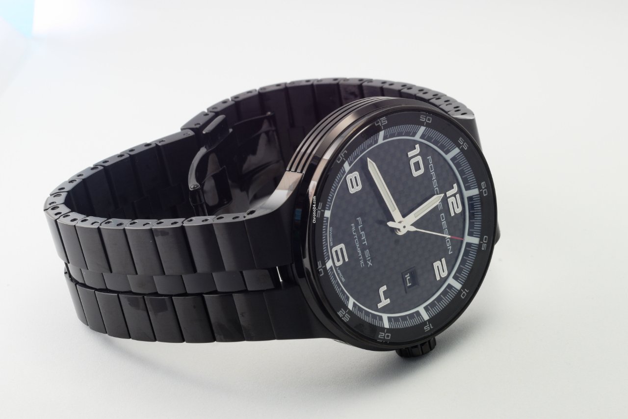 Porsche Design Flat Six Mens watch Unisex Automatic Steel 6350.43.04.0275 6