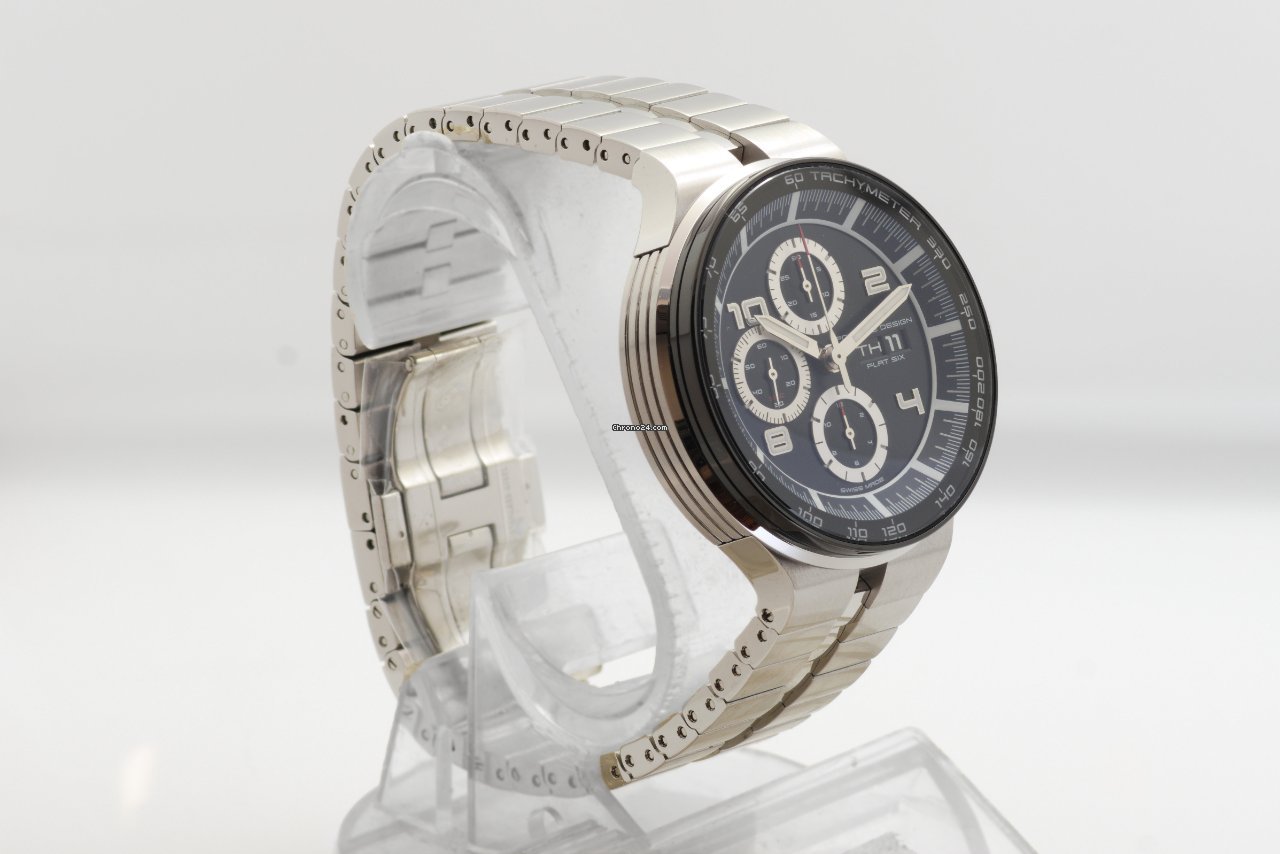 Porsche Design Flat Six Mens watch Unisex Automatic Steel 6360.42.44.0276 6