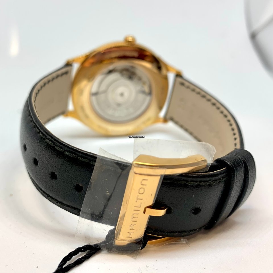 Hamilton Jazzmaster Thinline Mens watch Unisex Automatic Rose gold H38545751 6