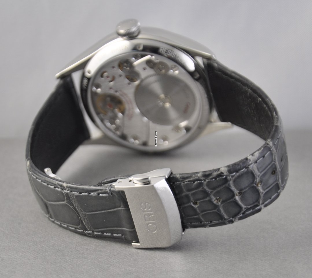 Oris Artelier Calibre 111 Mens watch Unisex Manual winding Steel 01 111 7700 4061-Set 1 23 71FC 6