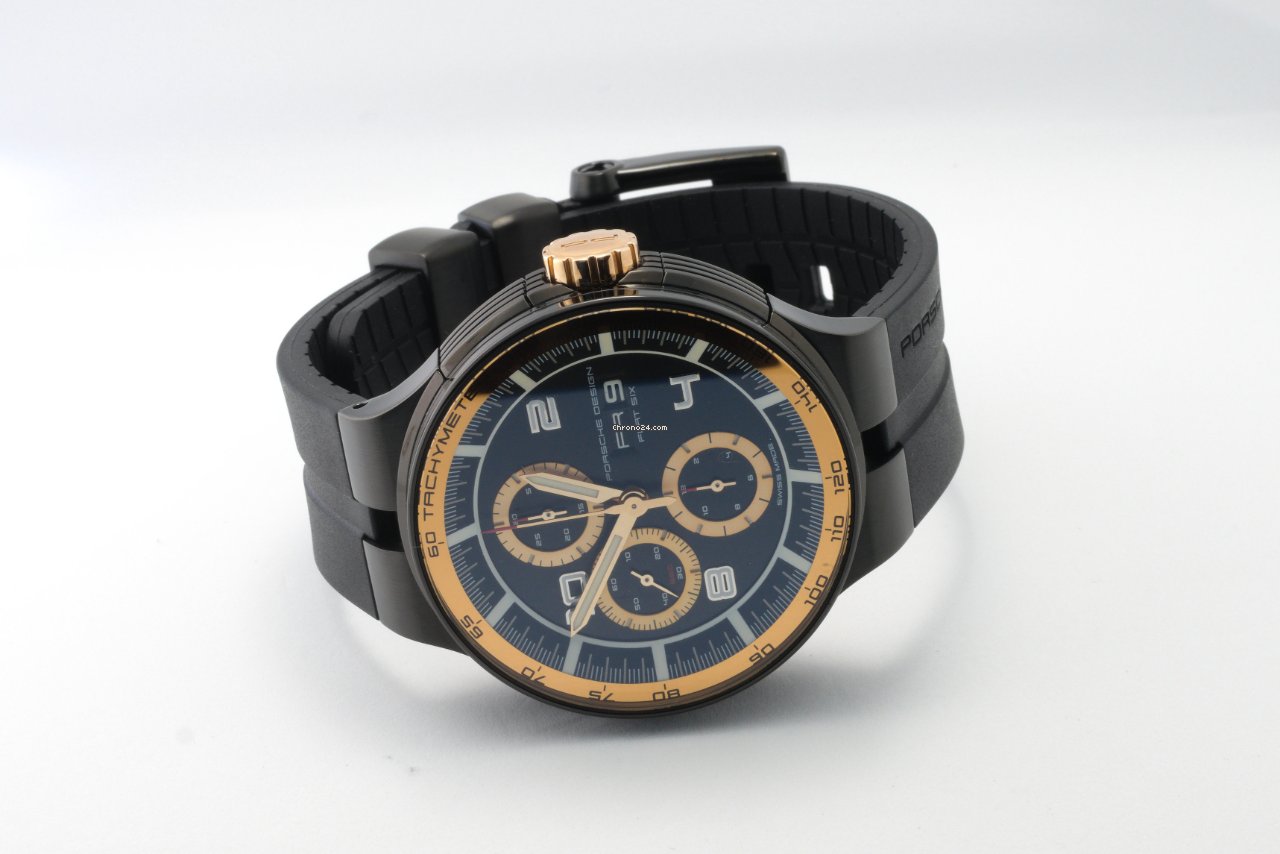 Porsche Design Flat Six Mens watch Unisex Automatic Steel 6360.46.44.1254 6