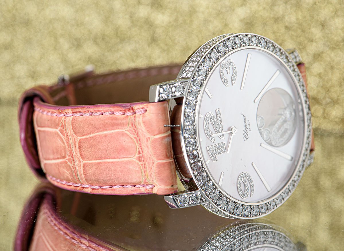 Chopard Happy Diamonds Womens watch Quartz White gold 20 7450-20 6