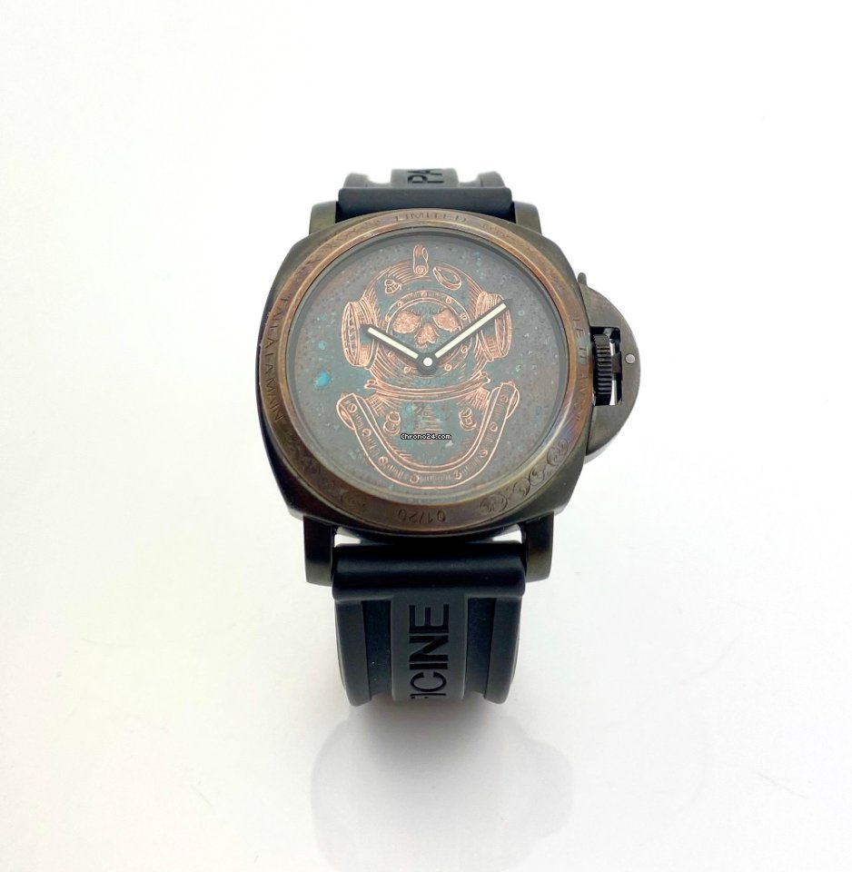 Panerai Luminor Marina Mens watch Unisex Manual winding Steel PAM 00004 6