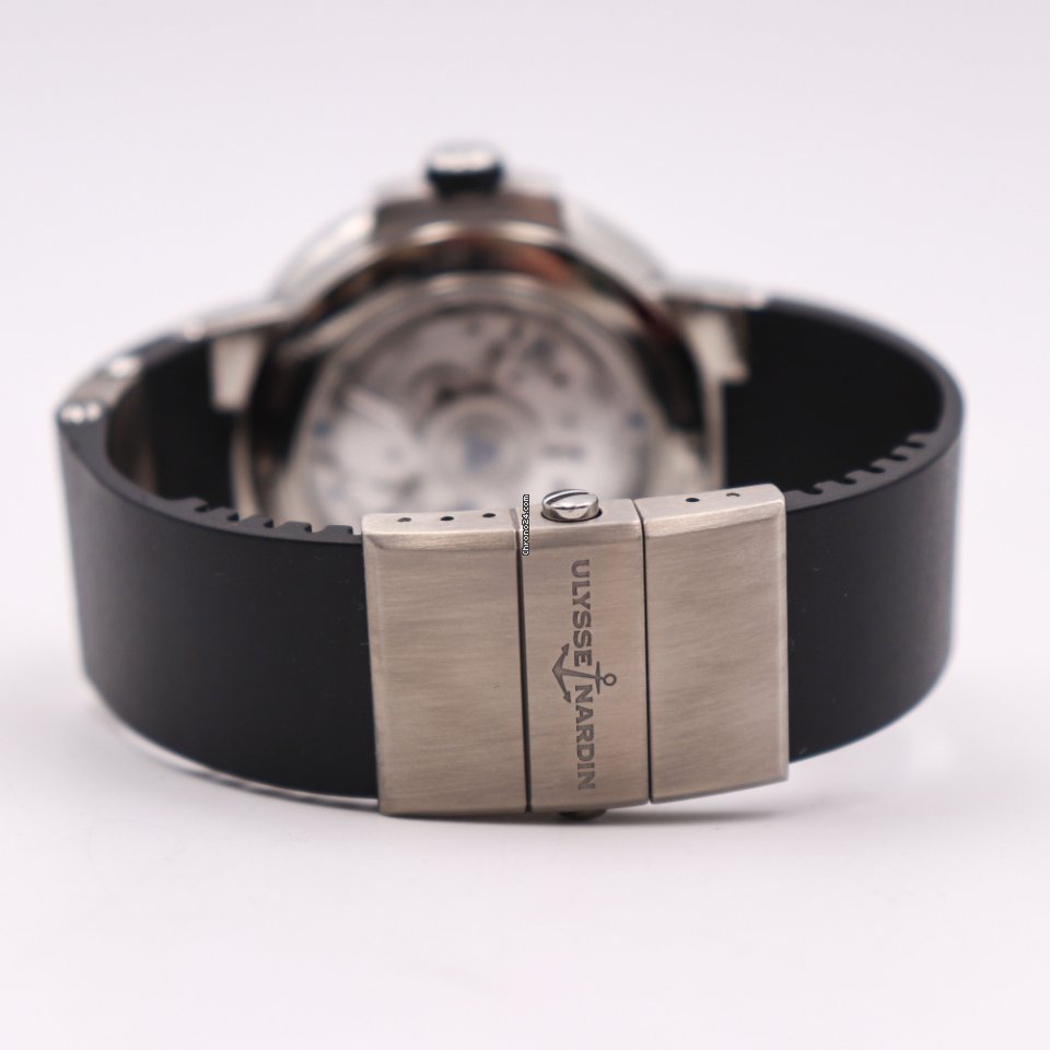 Ulysse Nardin Marine Chronometer Manufacture Mens watch Unisex Automatic Steel 1183-122-3 42 6