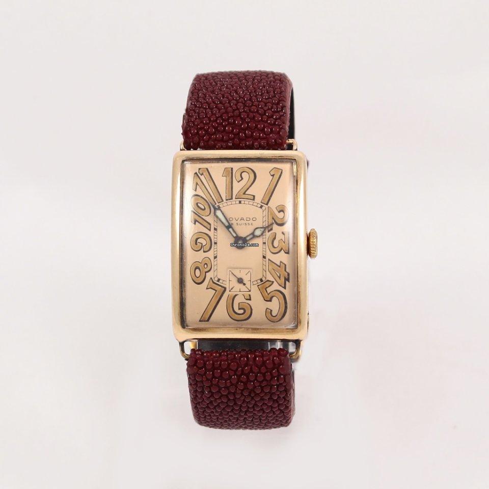 Movado Mens watch Unisex Manual winding Yellow gold MOVADO VINTAGE 1920 6