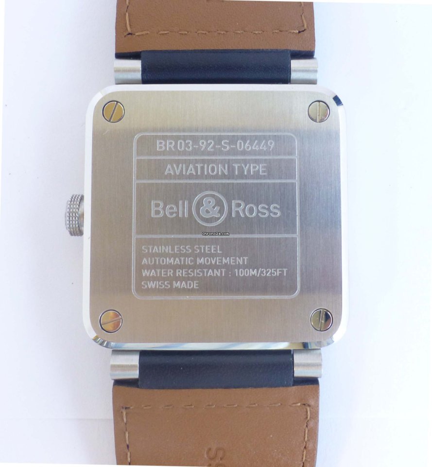 Bell & Ross BR 03-92 Steel Mens watch Unisex Automatic Steel BR0392-BLU-ST SCA 6