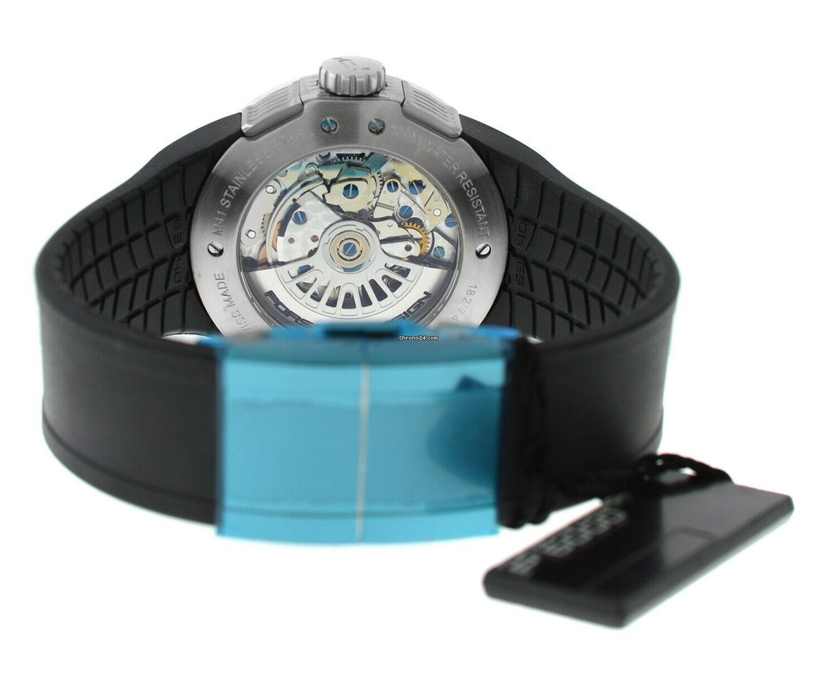 Porsche Design Flat Six Mens watch Unisex Automatic Steel P6340 6340.41.24.1169 6