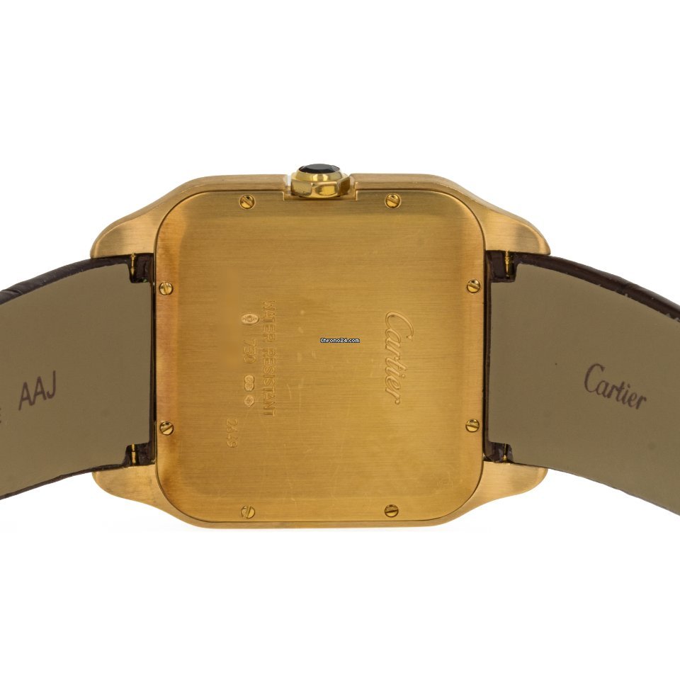 Cartier Santos Dumont Mens watch Unisex Manual winding Yellow gold 2649 6