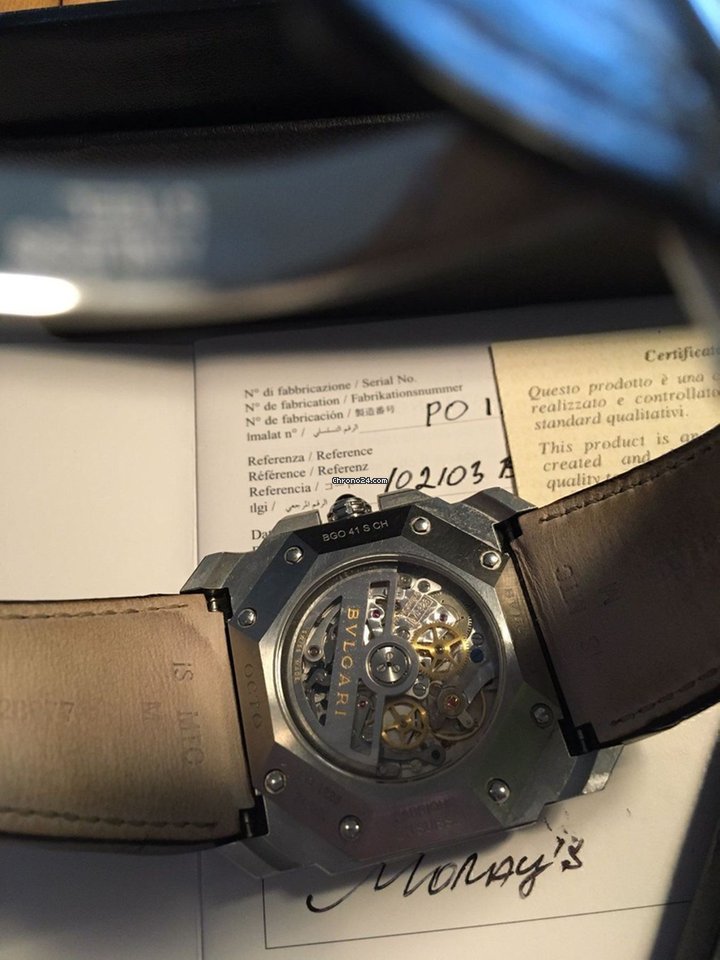 Bulgari Octo Mens watch Unisex Automatic Steel 102103 6