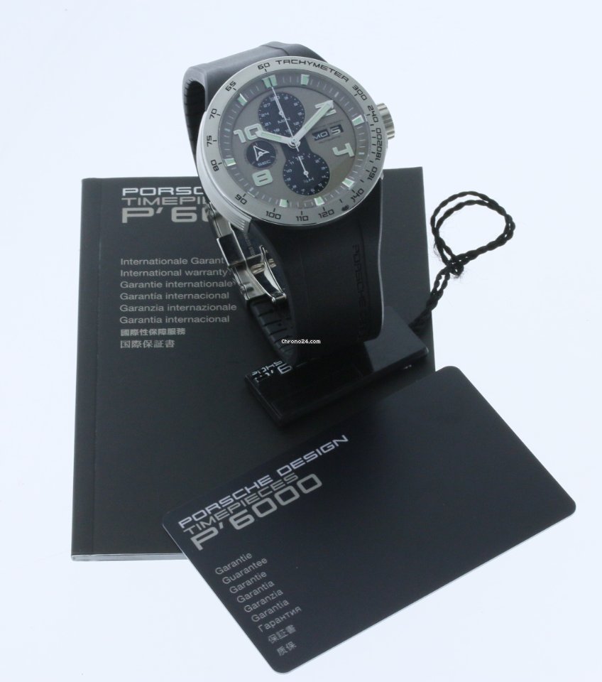 Porsche Design Flat Six Mens watch Unisex Automatic Steel 63404124169 6