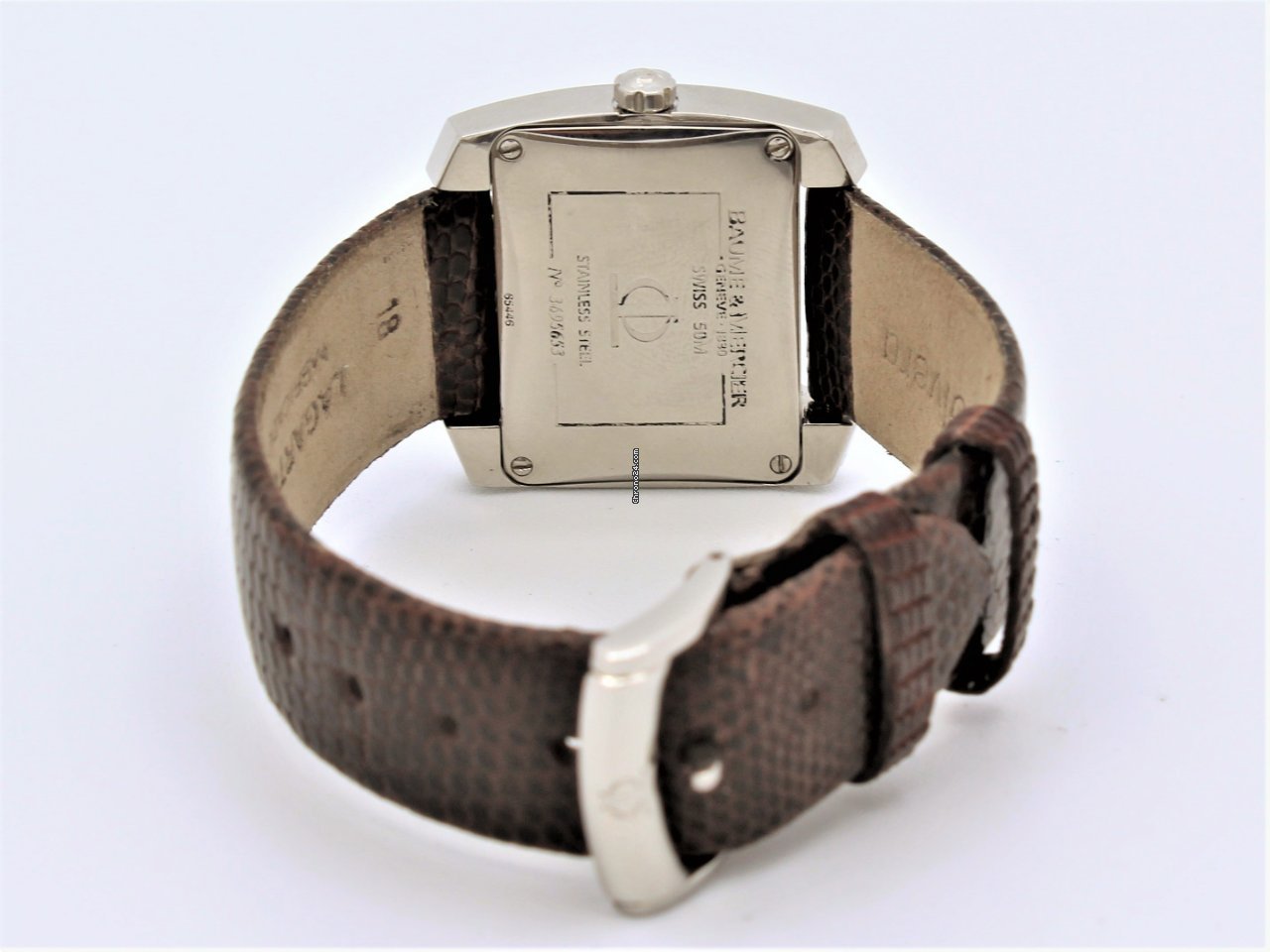 Baume & Mercier Hampton Mens watch Unisex Quartz Steel 65446 6