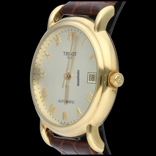 Tissot Carson Mens watch Unisex Automatic Yellow gold T0854073601100 6