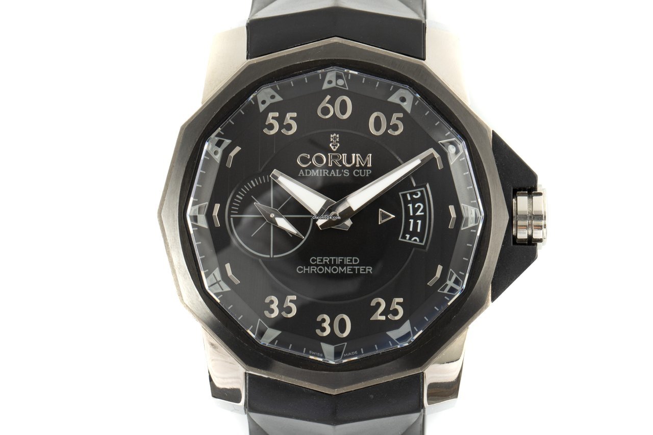 Corum Admirals Cup Mens watch Unisex Automatic Titanium 01.0068 6