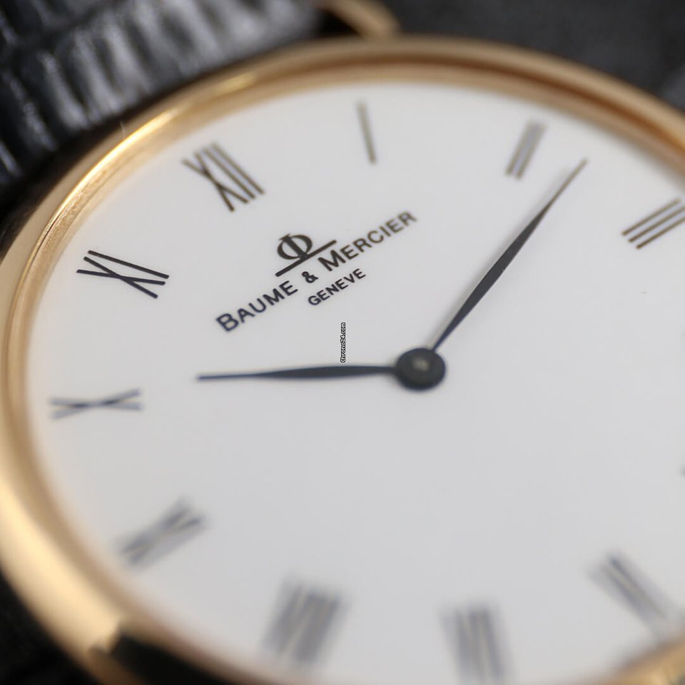 Baume & Mercier Classima Mens watch Unisex Quartz Yellow gold 15606 6