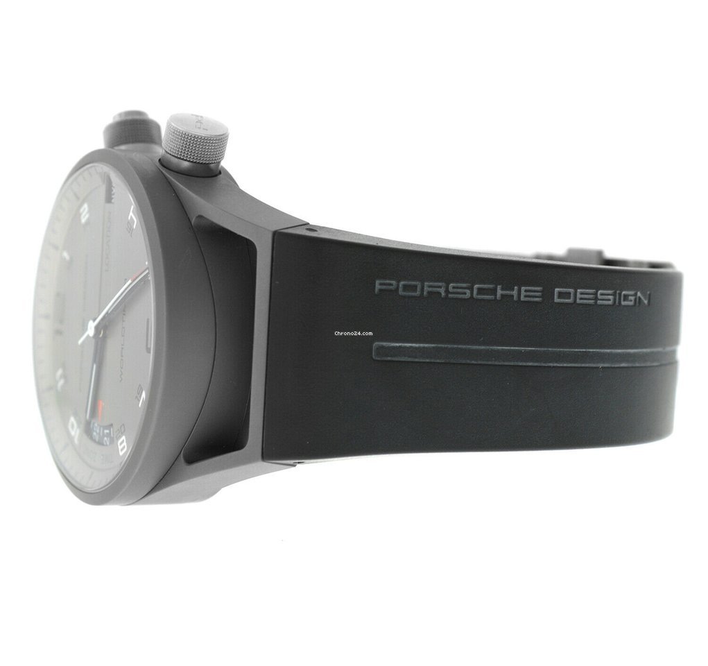 Porsche Design Worldtimer Mens watch Unisex Automatic Titanium P6750 6750.10.24.1180 6
