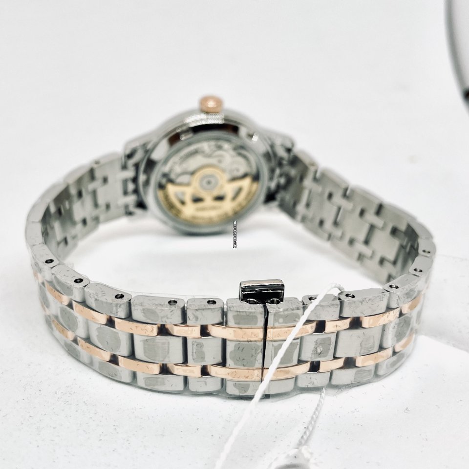 Seiko Presage Womens watch Automatic Gold Steel SRPF54 6
