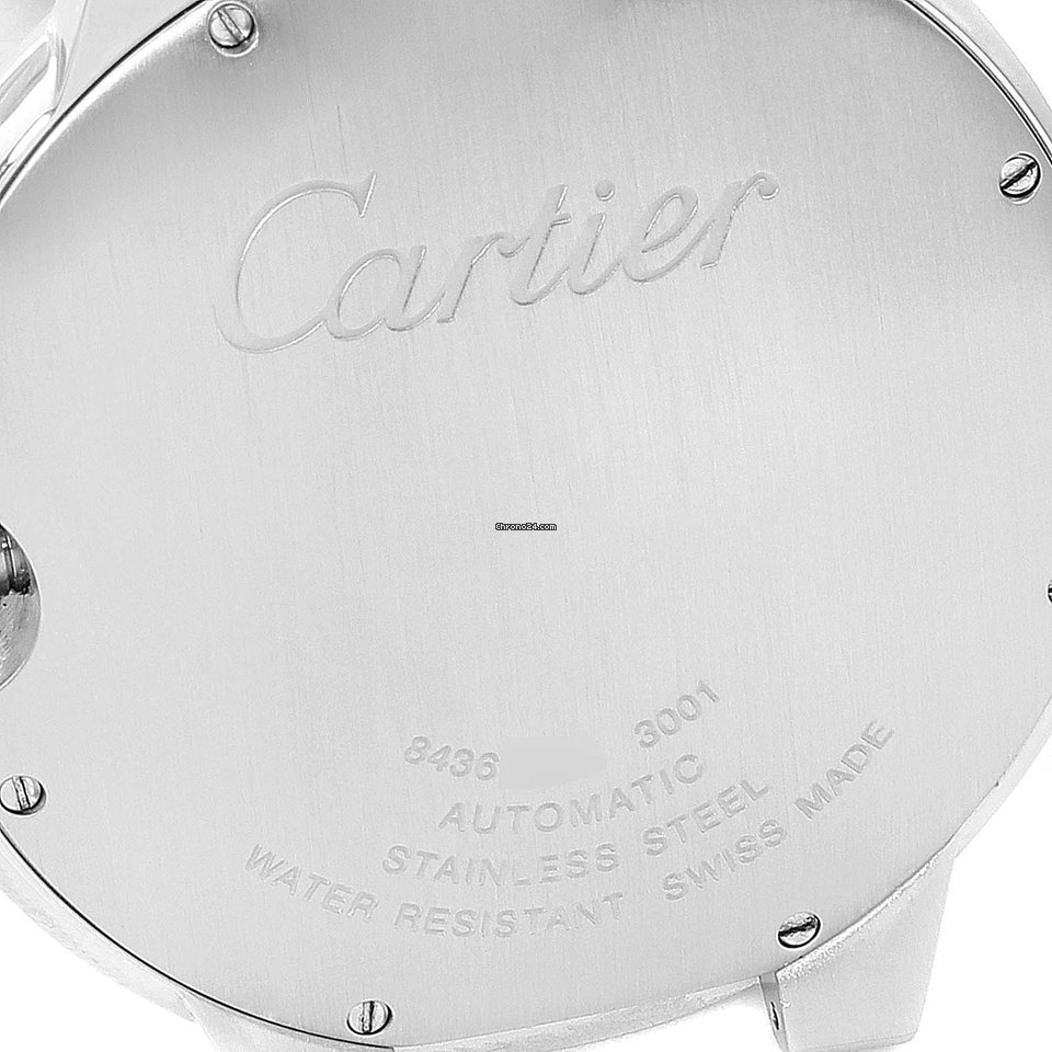 Cartier Ballon Bleu 42mm Mens watch Unisex Automatic Steel W69012Z4 6