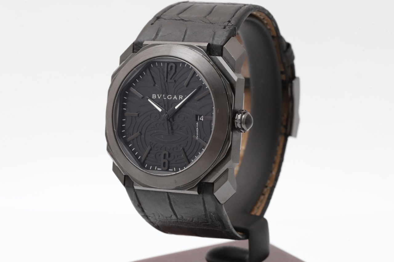 Bulgari Octo Mens watch Unisex Automatic Steel 102249 BGO41BSBLD AB 6