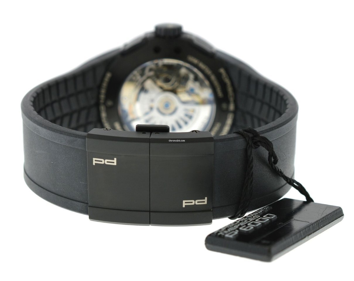 Porsche Design Flat Six Womens watch Automatic Steel P6341 6341.13.44.1169 6