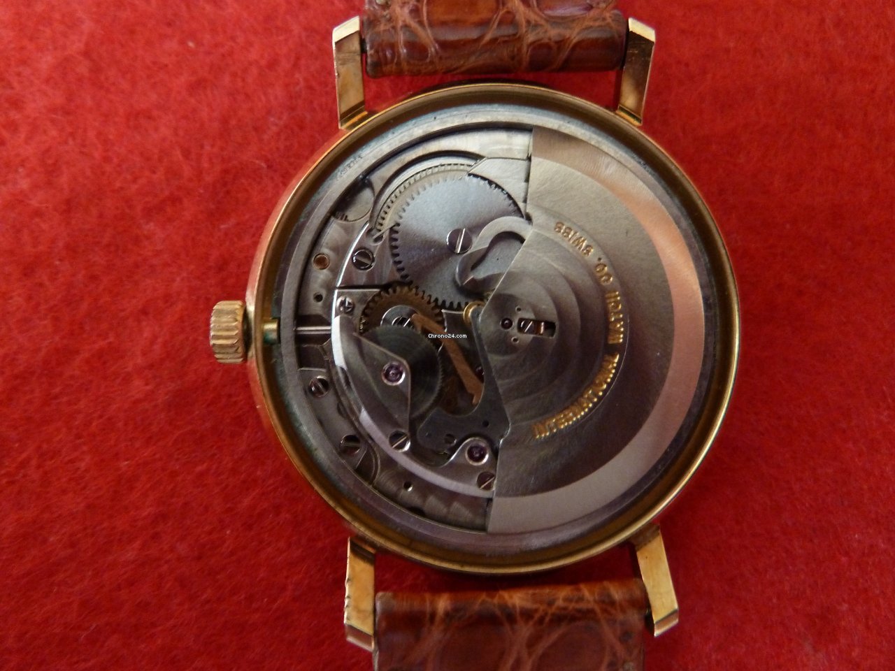 IWC Mens watch Unisex Automatic Yellow gold 1818 6