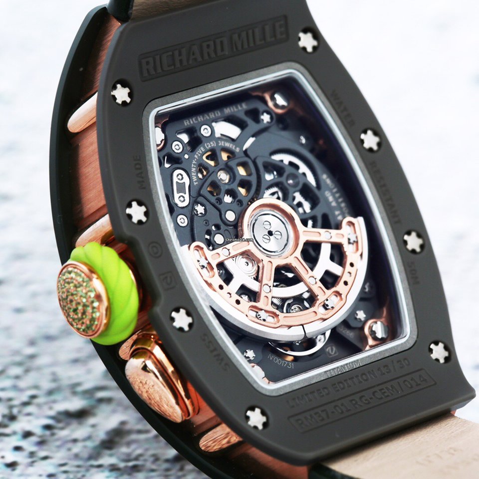 Richard Mille RM 037 Womens watch Automatic Ceramic RM37-01 6