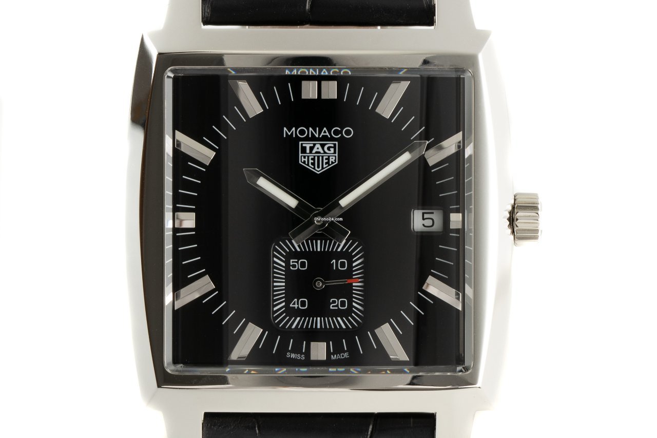 TAG Heuer Monaco Lady Mens watch Unisex Quartz Steel WAW131A 6