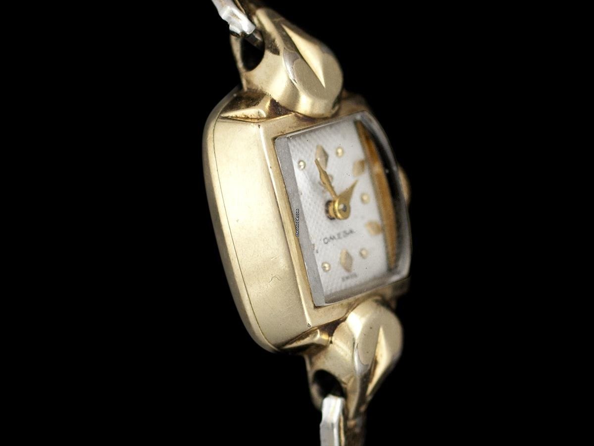 Omega Womens watch Gold Steel 7383 6