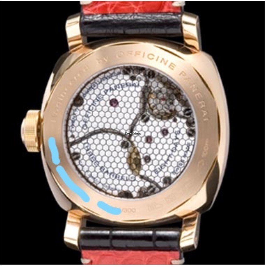 Panerai Ferrari Mens watch Unisex Manual winding Rose gold FER00007 6