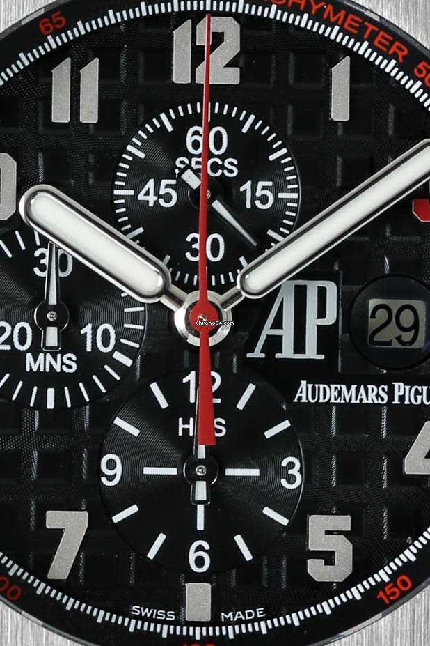 Audemars Piguet Royal Oak Offshore Chronograph Mens watch Unisex Automatic Steel 26133ST. 00.A101CR.01 6