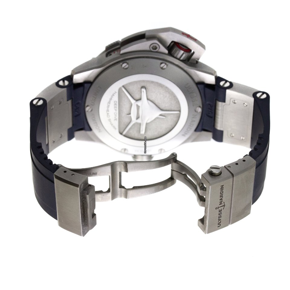 Ulysse Nardin Hammerhead Shark Mens watch Unisex Automatic Titanium 3203-500LE-3 93-HAMMER 6