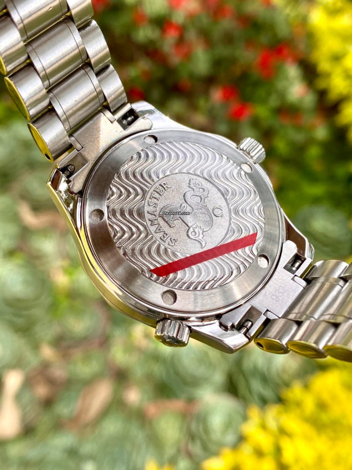 Omega Seamaster Diver 300 M Mens watch Unisex Quartz Steel 196.1641 6