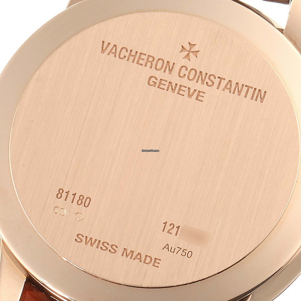 Vacheron Constantin Patrimony Mens watch Unisex Manual winding Rose gold 81180 6