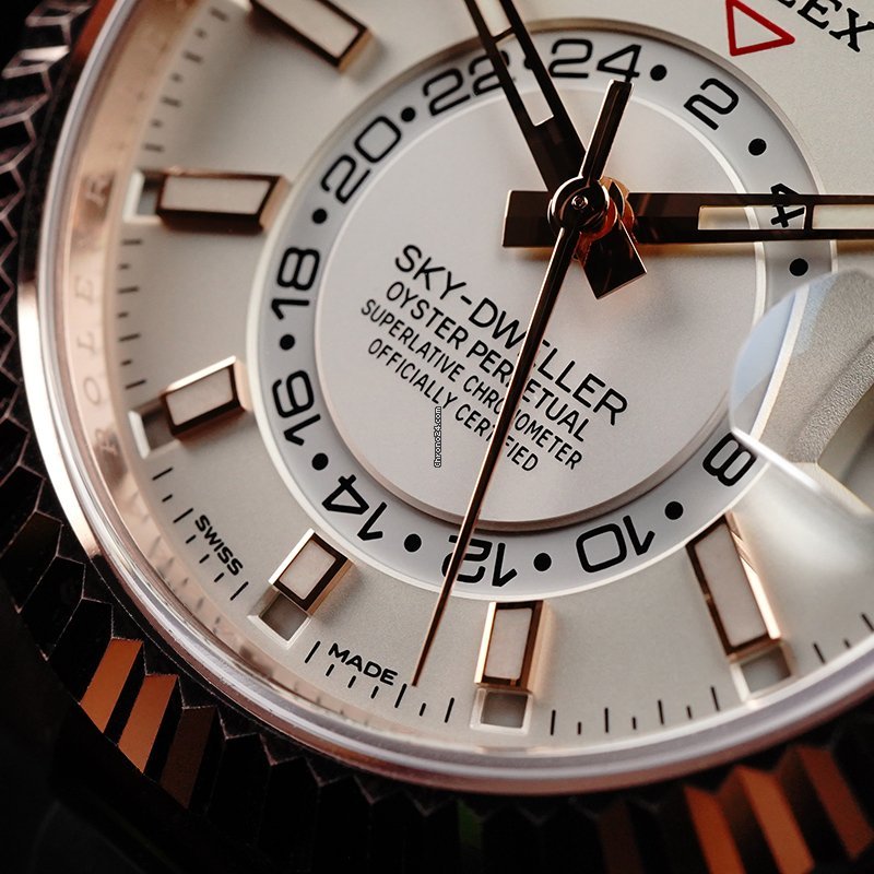 Rolex Sky-Dweller Mens watch Unisex Rose gold Automatic 326235 6