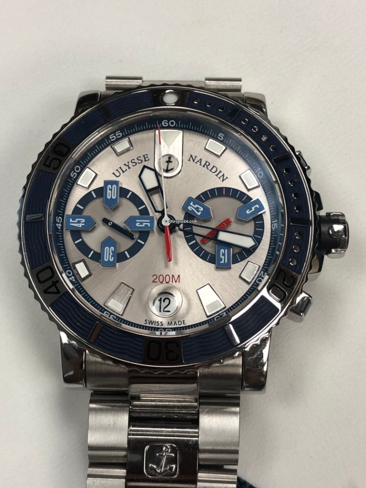 Ulysse Nardin Maxi Marine Diver Mens watch Unisex Automatic Steel 8003-102-7 91 6