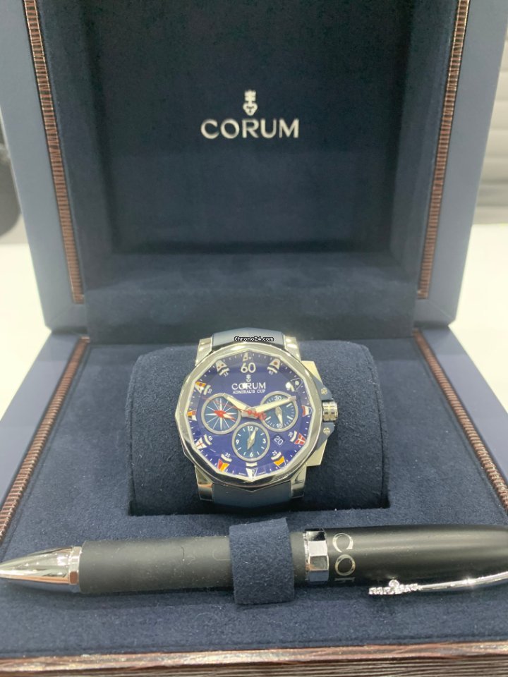 Corum Admirals Cup Challenger Mens watch Unisex Automatic Steel 984.970.47 F371 PN34 6