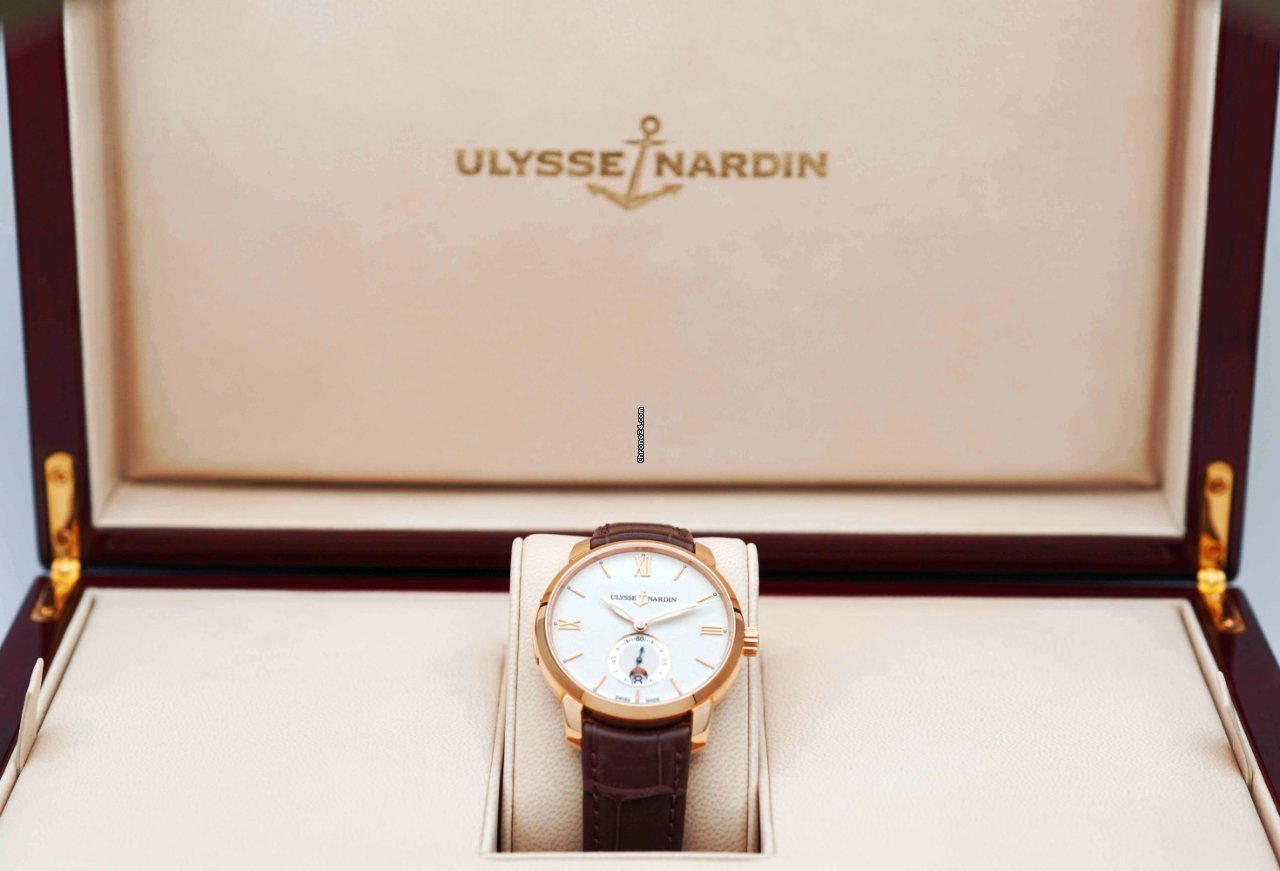 Ulysse Nardin Classic Mens watch Unisex Automatic Rose gold 8276-119-2 31 6