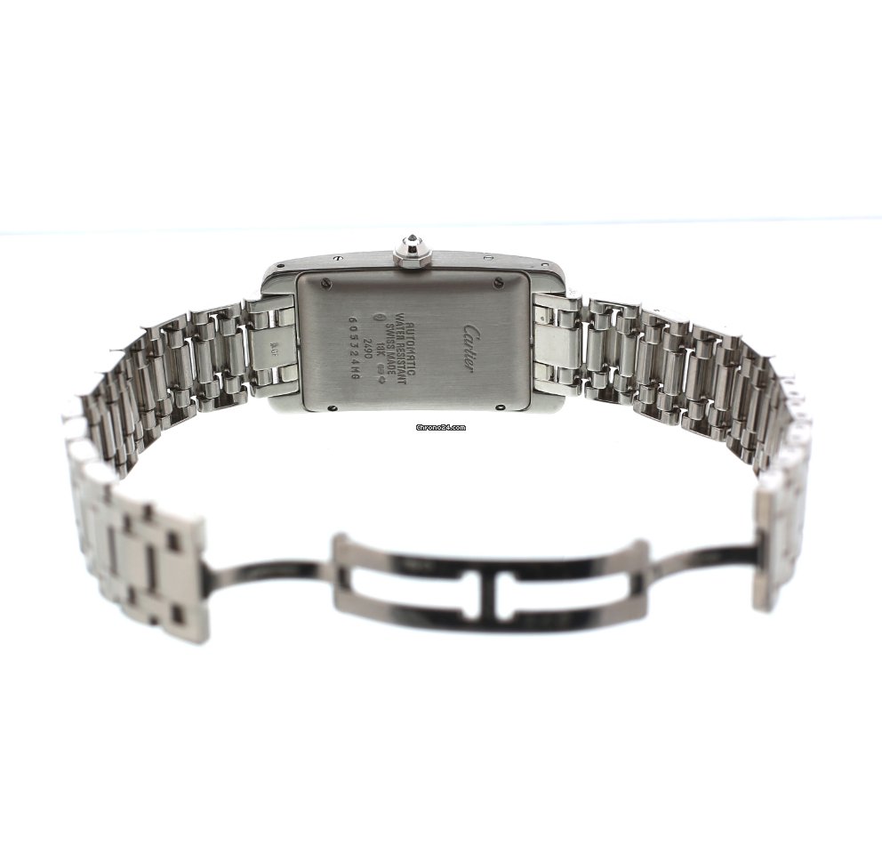 Cartier Tank Americaine Womens watch Automatic White gold WB7045L1 6