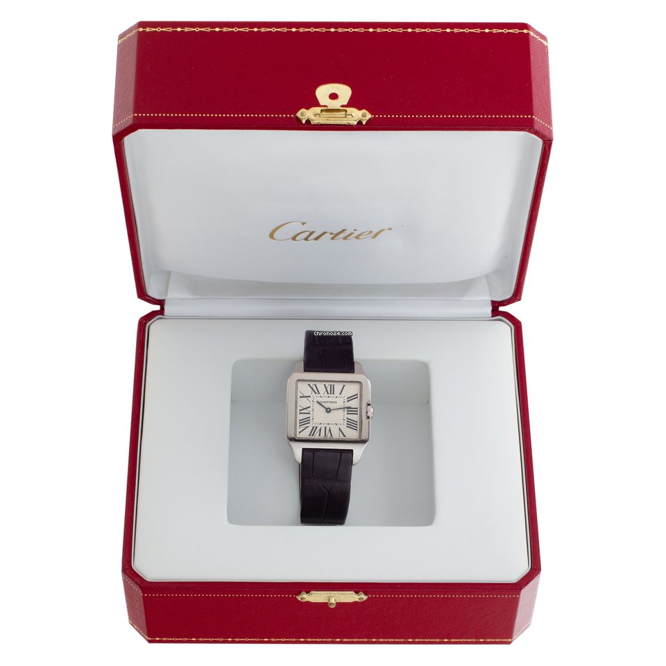 Cartier Santos Dumont Quartz White gold W2009451 6