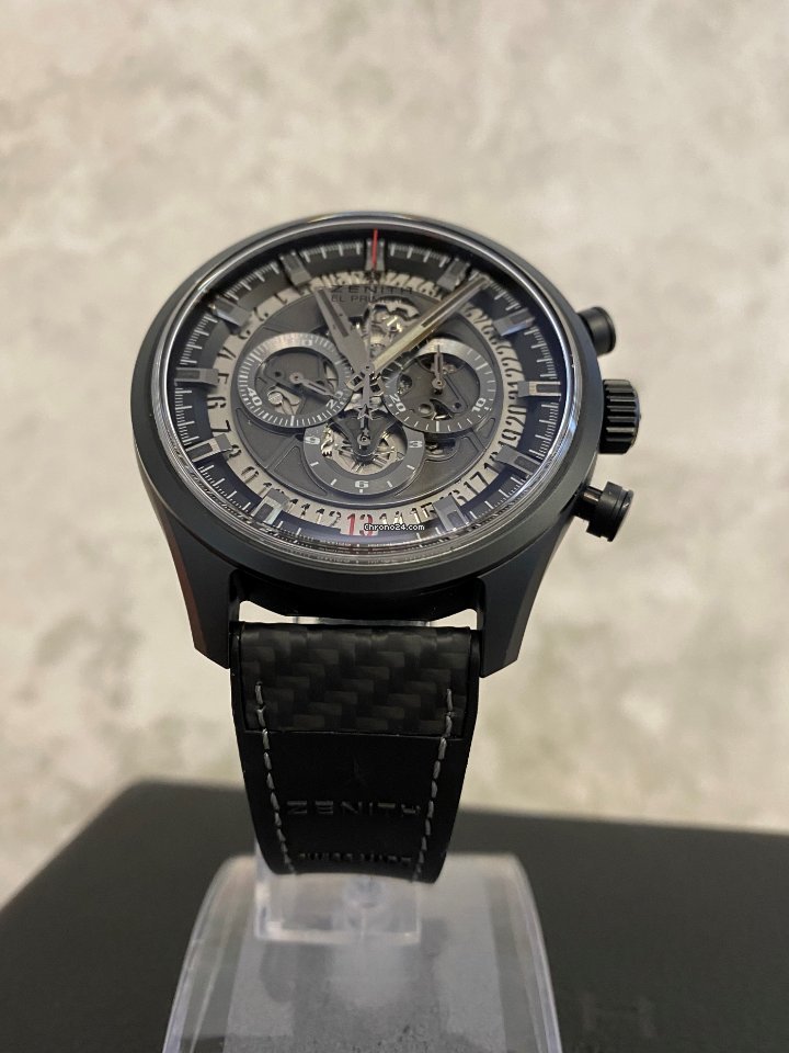 Zenith El Primero Chronomaster Mens watch Unisex Automatic Ceramic 49.2520.400 98.R578 6