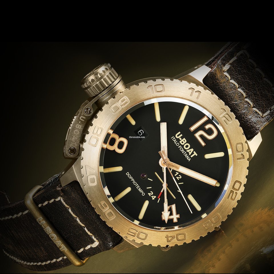 U-Boat Classico Mens watch Unisex Automatic Bronze U-9008 6