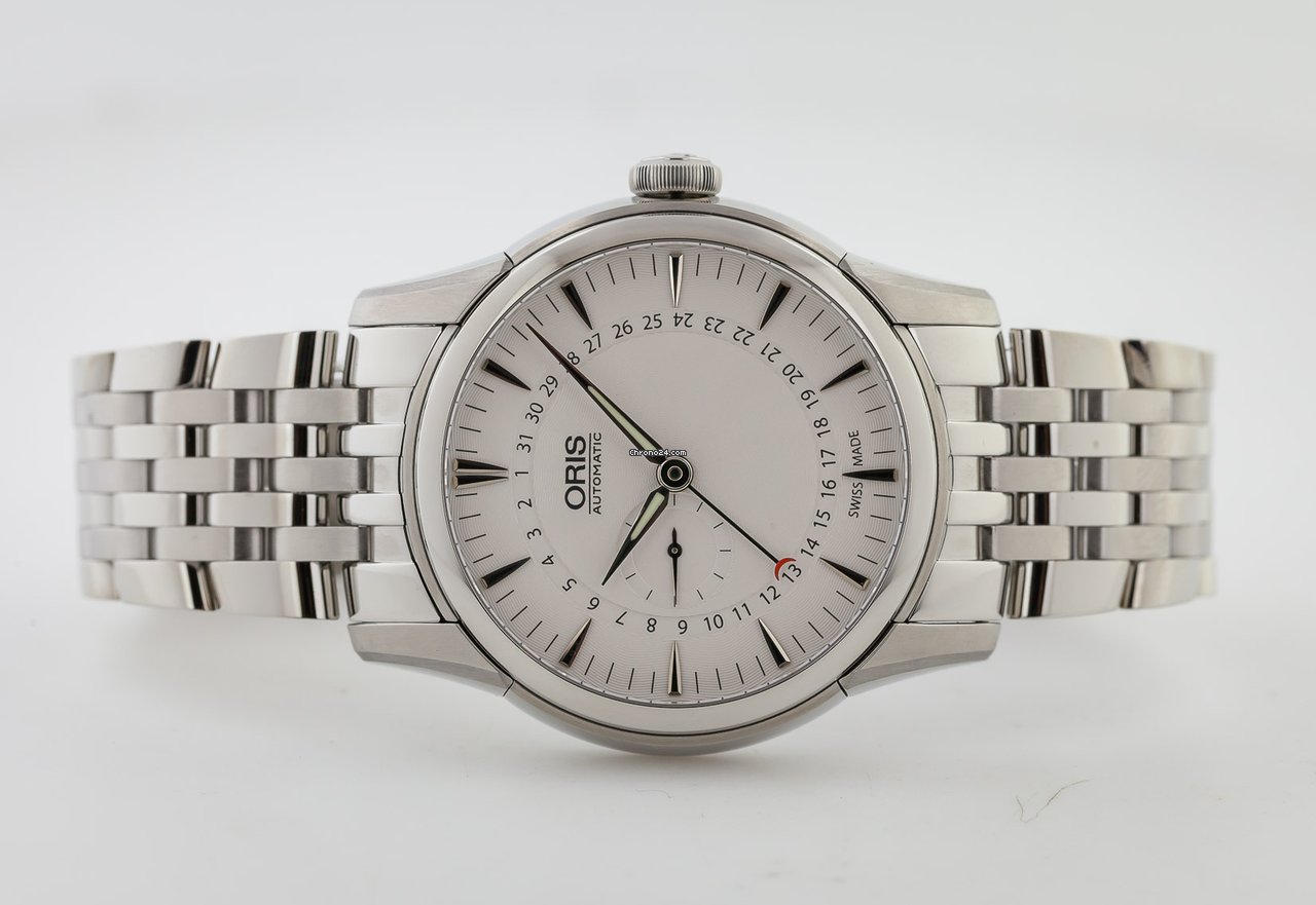 Oris Artelier Small Second Mens watch Unisex Automatic Steel 01 744 7665 4051-07 8 22 77 6