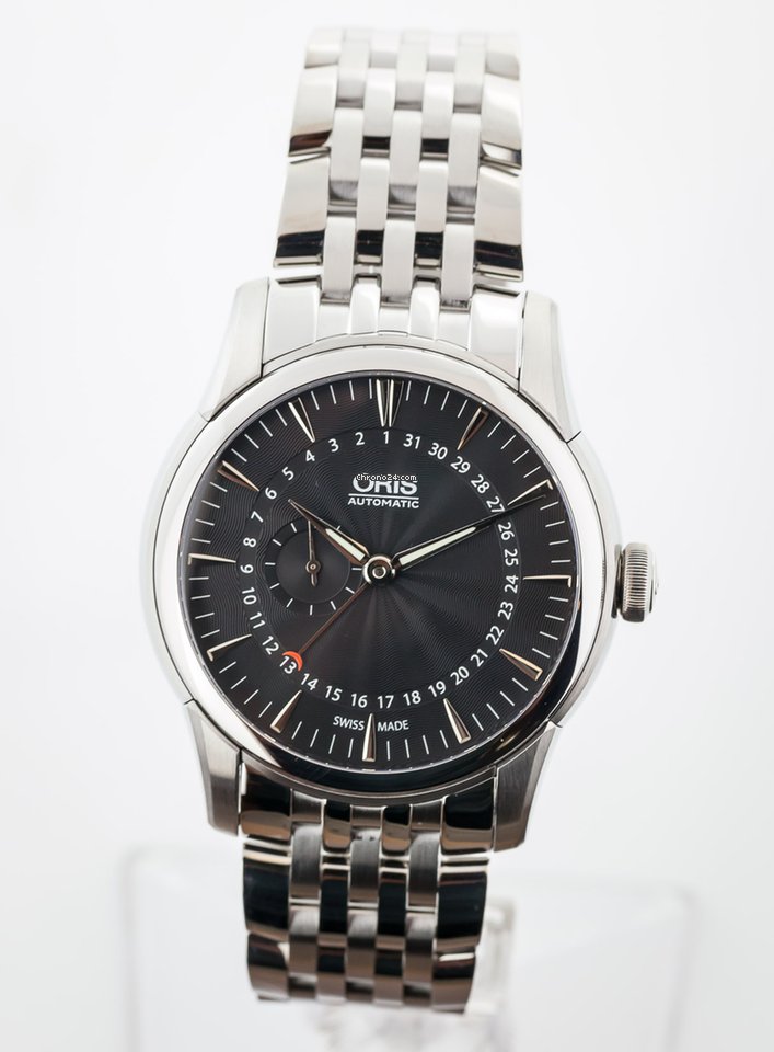 Oris Artelier Small Second Mens watch Unisex Automatic Steel 01 744 7665 4054-07 8 22 77 6