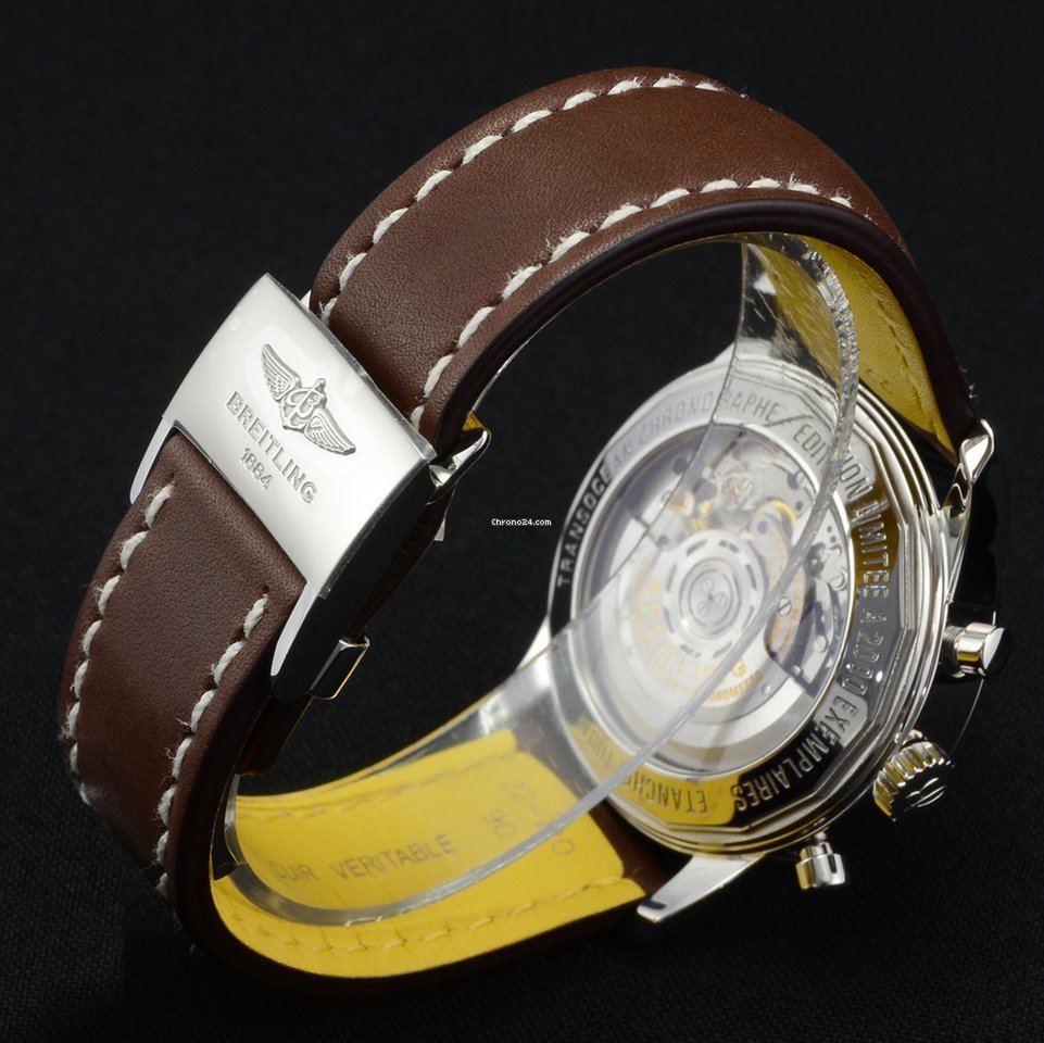 Breitling Transocean Chronograph GMT Mens watch Unisex Automatic Steel AB045112 G772 6